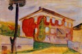 rot Kriechgang 1900 Edvard Munch
